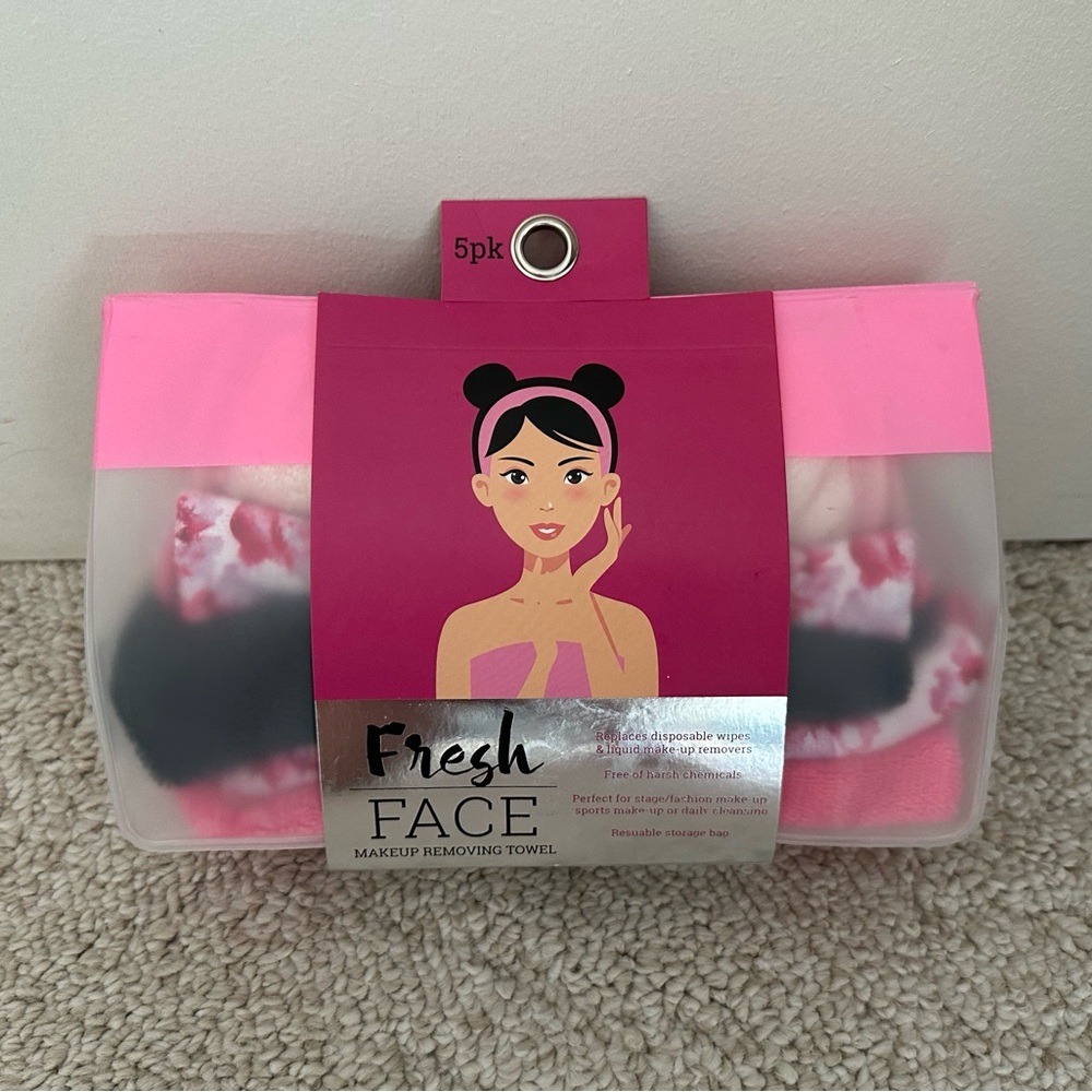 Fresh Face Makeup Removing Towel Set